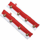 HorseGuard næse/nakkebeskytter med bjælder, julerød