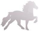 Klistermærke, islandsk hest i tølt