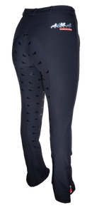 Karlslund Svalur Grip Soft sommer jodhpursbukser, sort