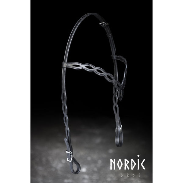 Nordic Horse nakkerem, sort mønster