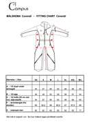 Campus rideheldragt, sort