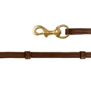 Waldhausen lædertøjle, brun