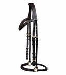 Waldhausen brun islændertrense med guld sten