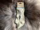 Merinoulds Footies fra WOOLWEAR of Scandinavia, creme
