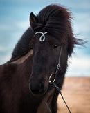 Nordic Horse nakkerem med drop og hvide sten