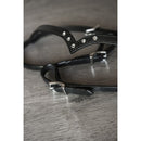 Nordic Horse nakkerem, V-pandebånd - hvide sten